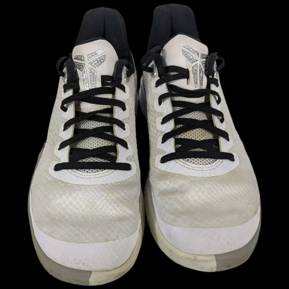 Kobe Bryant Nike Mamba Focus TB White Grey Black AT1214-100 Mens Size 8 2019